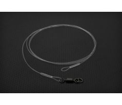 Gemini koncová montáž 100% Fluorocarbon Leader Ring Swivel vel. 8