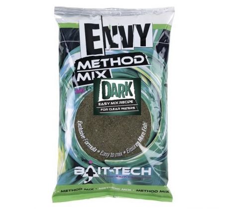Bait-Tech krmítková směs Envy Green Hemp & Halibut Method Mix 2kg