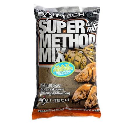 Bait-Tech Krmítková směs Super Method Mix Max Feeder 2kg