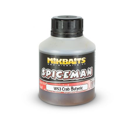 Mikbaits Spiceman WS booster 250ml - WS3 Crab Butyric