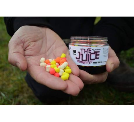 Bait-Tech plovoucí nástraha The Juice Dumbells - Pop-Ups 8 mm 100 ml