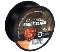 Giants fishing Vlasec Carp Mono Gaube Black