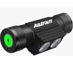 Katran Čelová dobíjecí svítilna Headlamp W/B 460 PRO modrá a bílá LED + box zdarma NEW