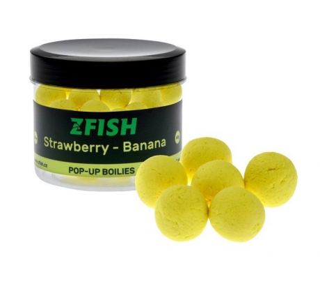 Zfish Plovoucí Boilies Pop Up 16mm/60g Jahoda-Banán