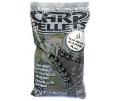 Bait-Tech Pelety Hallibut Carp Feed Pellets 2kg - VÝPRODEJ