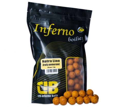 Carp Inferno Boilies Nutra Line - Zralý Pomeranč