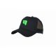 Nikl Kšiltovka Síťovaná Black Logo