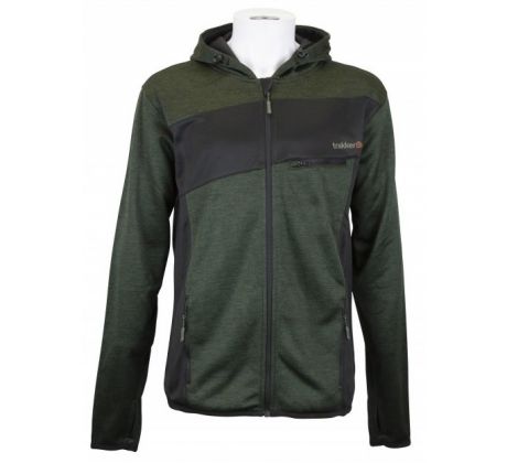 Trakker Mikina - Marl Fleece Back Hoody