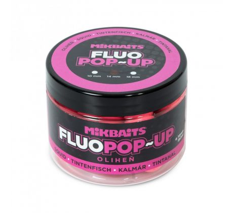 Mikbaits Plovoucí fluo boilie 150ml - Oliheň