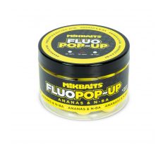 Mikbaits Plovoucí fluo boilie 150ml - Ananas N-BA