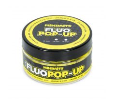 Mikbaits Mini Plovoucí fluo boilie 100ml - Ananas N-BA 10mm