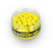 Mikbaits Mini Plovoucí fluo boilie 100ml - Banán Hruška 10mm