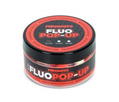 Mikbaits Mini Plovoucí fluo boilie 100ml - Brusinka Česnek 10mm