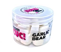 LK Baits CUC! Nugget POP-UP Fluoro Garlic Bear 17 mm, 150ml - VÝPRODEJ