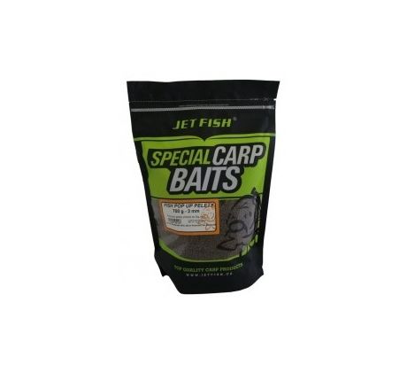 Jet Fish Fish pop up pelety 3mm 700g - VÝPRODEJ !!!