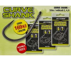 Jet Fish Háčky CURVE SHANK 10 kusů