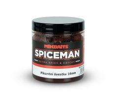 Mikbaits Spiceman boilie v dipu 250ml - Pikantní švestka