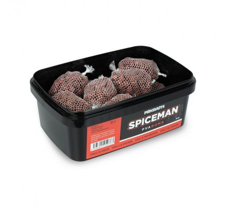 Mikbaits Spiceman PVA Bomb 15ks - Chilli Squid