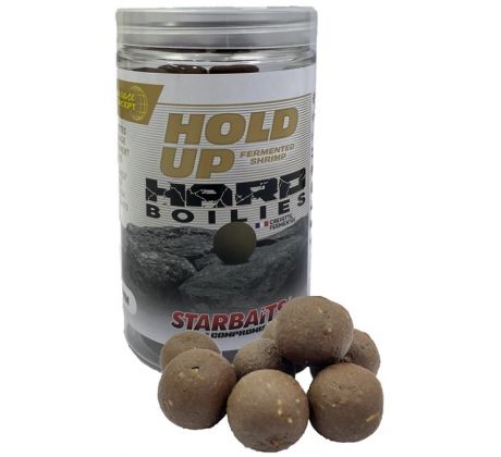 Starbaits Tvrdé Hard Boilies Hold Up Fermented Shrimp 200g