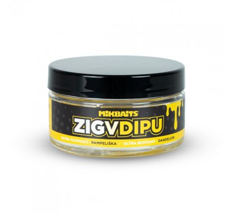 Mikbaits Zig ultra plovoucí v dipu - Pampeliška 15mm