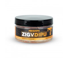 Mikbaits Zig ultra plovoucí v dipu - Půlnoční pomeranč 15mm