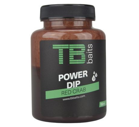 TB Baits Power Dip Red Crab 150 ml