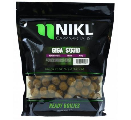 Nikl Hotové Boilies Giga Squid