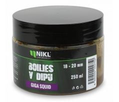 Nikl Boilies v dipu Giga Squid 250g