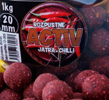 Black Carp ACTIV BOILIES 20mm JÁTRA - CHILLI