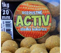 Black Carp ACTIV BOILIES 20mm SLADKÁ KUKUŘICE