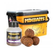 Mikbaits Boilie Fanatica METEORA 2x2,5kg + Booster 250ml Zdarma