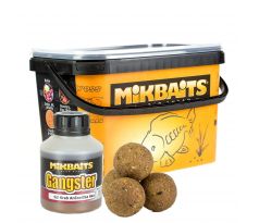 Mikbaits Boilies Gangster GSP Black Squid 2x2,5kg + Booster 250ml Zdarma !!!