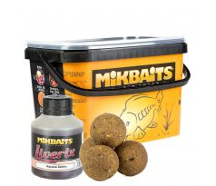 Mikbaits Boilie Liverix Magická oliheň 2x2,5kg + Booster 250ml Zdarma