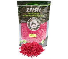 ZFISH Pva Ready & Method Feeder Mix 2-3mm/1kg Chilli-Robin Red