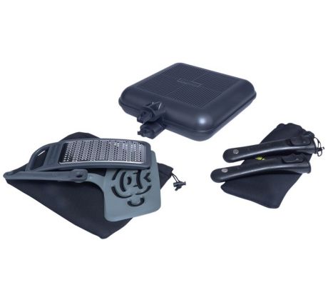 RidgeMonkey pánev Connect Pan and Griddle XXL Granite Edition