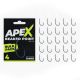 RidgeMonkey háčky Ape-X Beaked Point Barbed Bulk Pack 25 ks