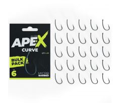 RidgeMonkey háčky Ape-X Curve Barbed Bulk Pack 25 ks