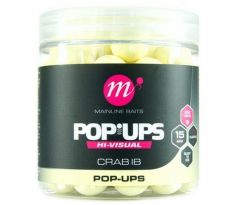 Mainline plovoucí boilies High Visual Mini Pop Ups Crab IB 15 mm