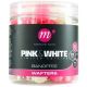 Mainline neutrálně vyvážené nástrahy Fluro Pink White Wafters Banoffee 15 mm