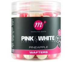 Mainline neutrálně vyvážené nástrahy Fluro Pink White Wafters Pineapple 15 mm