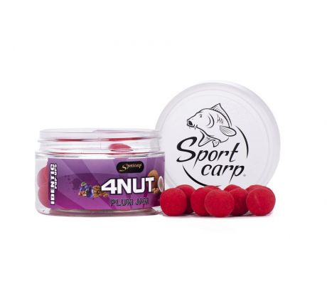 Sportcarp plovoucí boilies Identic 16mm - 4NUT Plum Jam