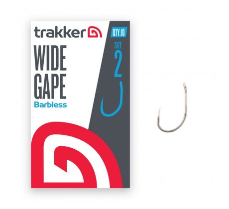 Trakker Háček Wide Gape Hooks (Barbless)