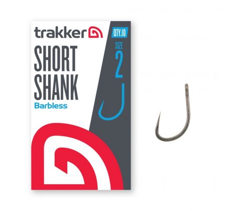 Trakker Háček Short Shank Hooks (Barbless)