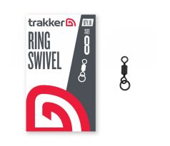 Trakker Obratlík Ring Swivel vel. 8, 10ks