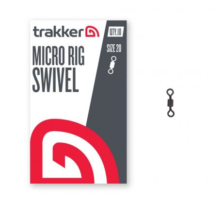 Trakker Obratlík Micro Rig Swivel vel. 20, 10ks