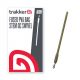 Trakker Dřík do inline olov Fused PVA Bag Stem - QC Swivel 5ks