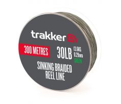 Trakker Šňůra - Sinking Braid Reel Line 30lb, 13,6kg, 0,29mm, 300m