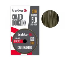 Trakker Návazcová šňůra - Stiff Coated Hooklink 35lb, 15,9kg, 20m