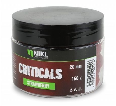 Nikl Criticals boilie Strawberry 150g