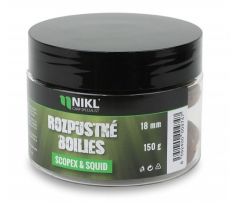 Nikl Rozpustné boilies Scopex & Squid 150g